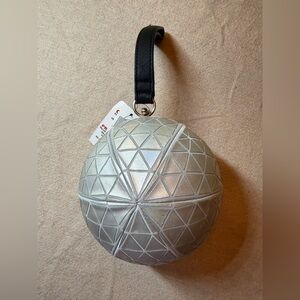 Disney EPCOT The Spaceship Earth Ball Clutch Handbag Purse Wristlet BNWT
